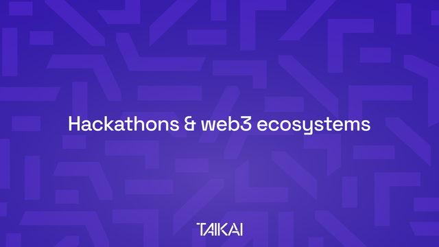 How hackathons drive growth in web3 ecosystems