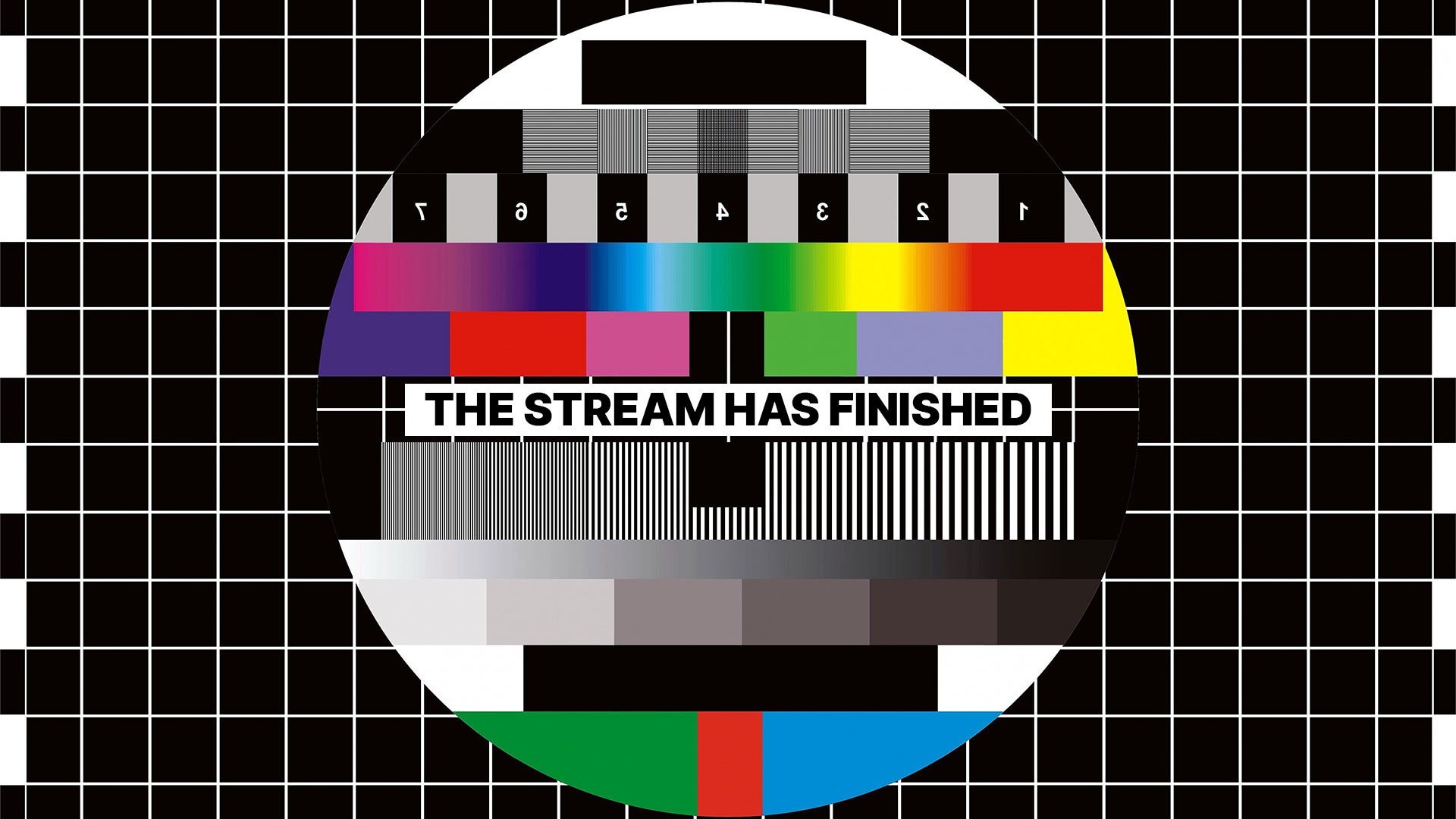 The stream has finished